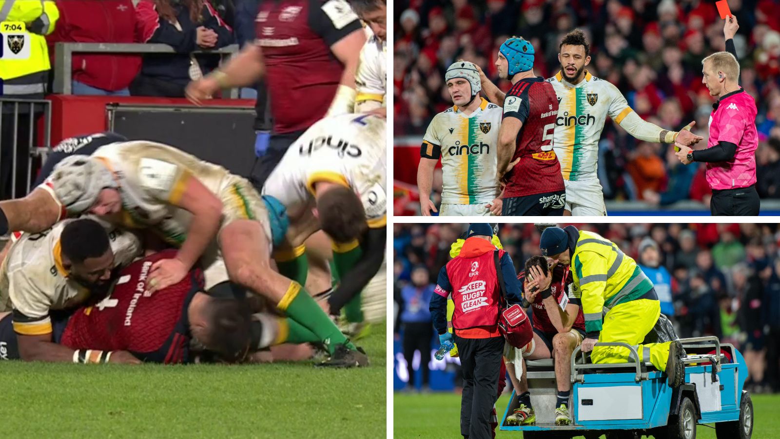 Hooker slapped with a hefty ban for ‘cheap knee shot’ in the Champions Cup