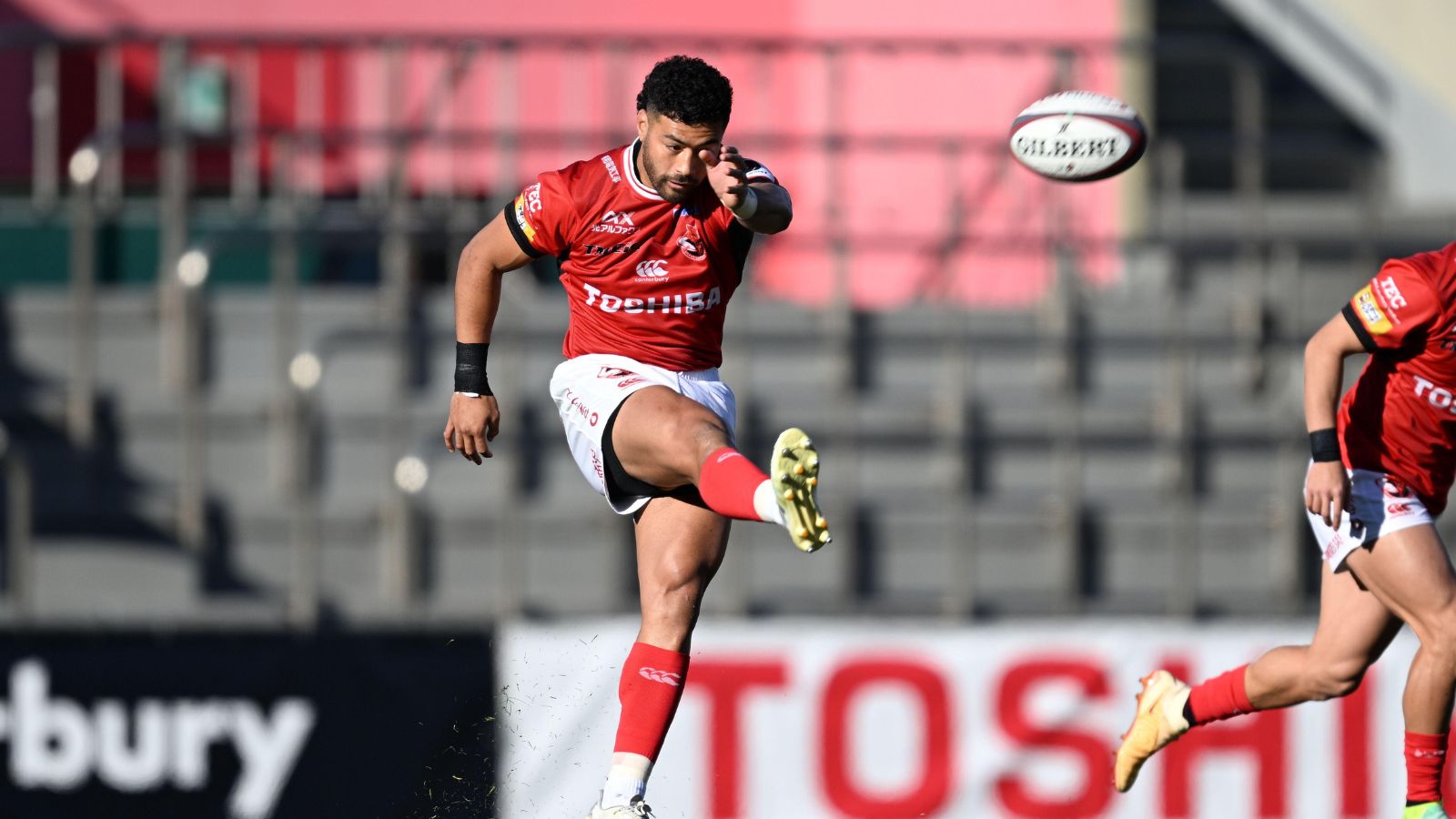 Tokyo, Japan. Credit: MATSUO. 14th Jan, 2024. Richie Mounga (Brave Lupus) Rugby : 2023-24 Japan Rugby League One match.