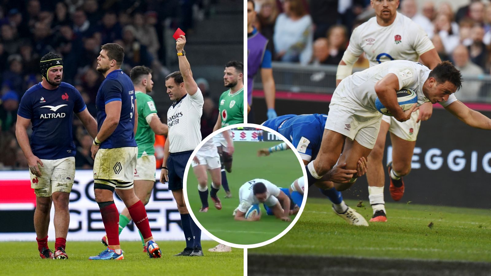 Six Nations law discussion: Paul Willemse’s cards and the England try that shouldn’t have stood