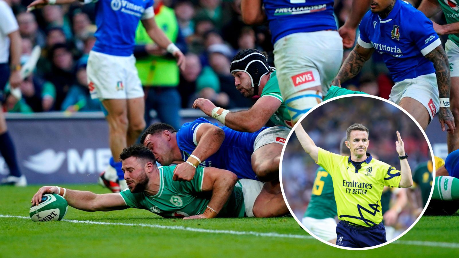 Six Nations law discussion: Luke Pearce’s stock continues to rise after classy showing during Ireland v Italy