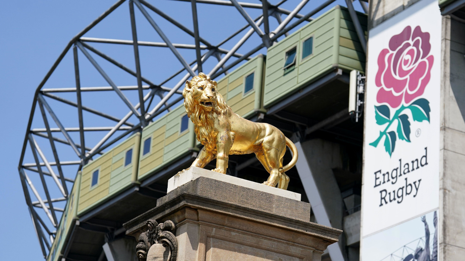 Outside view of Twickenham Stadium.