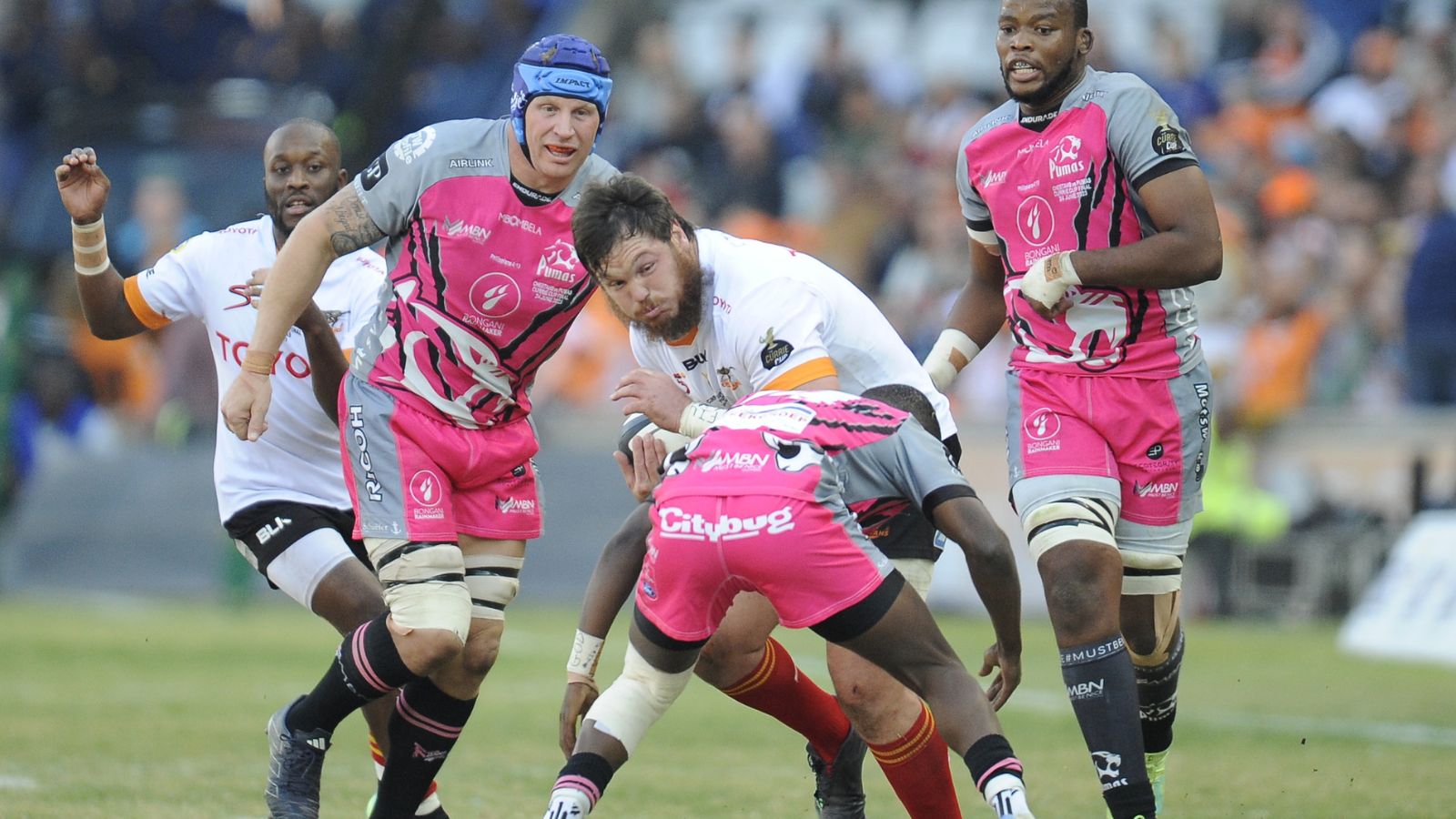 Marnus van der Merwe of the Toyota Cheetahs during the 2023 Currie Cup Final between the Cheetahs and the Pumas at Toyota Stadium in Bloemfontein, Free State on 24 June 2023