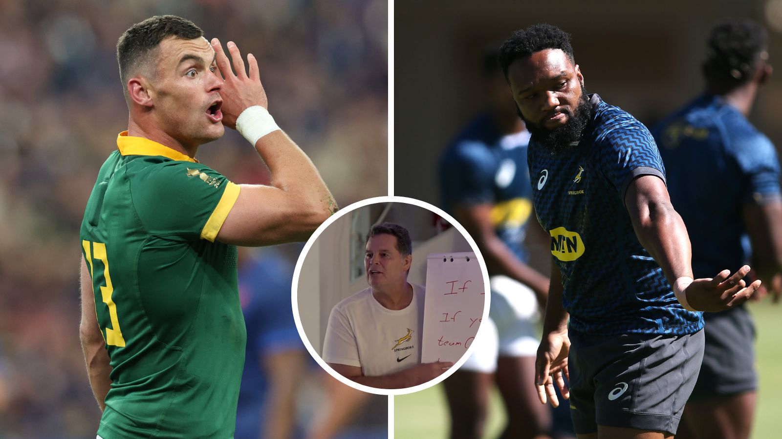 Jesse Kriel reveals brutal Rassie Erasmus message that kept the Springboks grounded