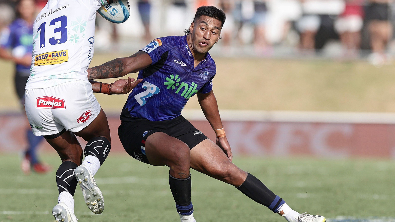 Rieko Ioane sits out Blues clash but All Blacks pair make 2024 Super Rugby Pacific bows