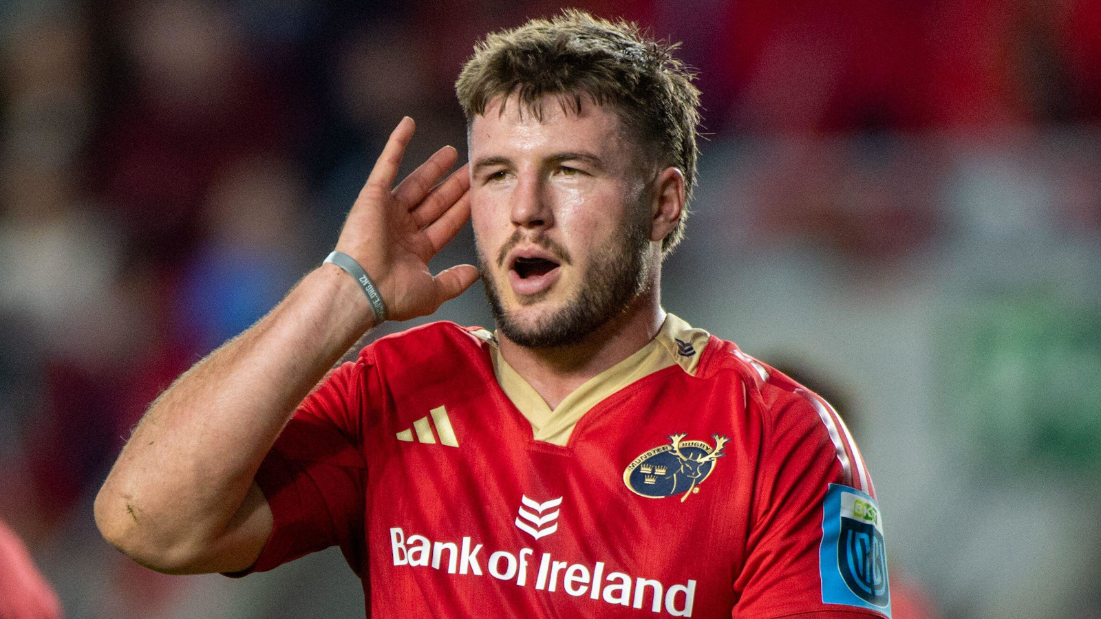 Alex Nankivell in action for Munster.