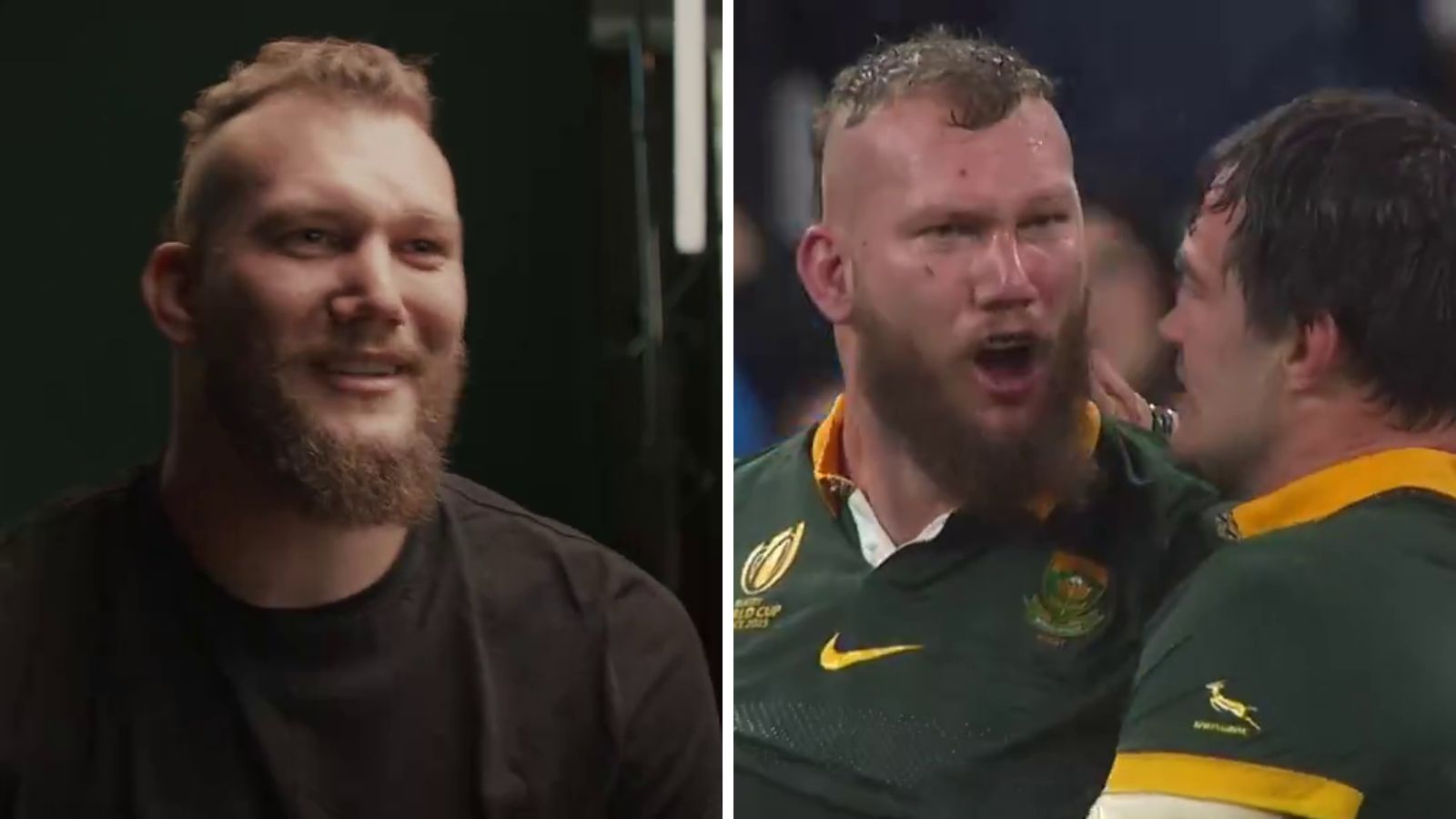 RG Snyman reveals the Springboks’ attitude towards the Bomb Squad