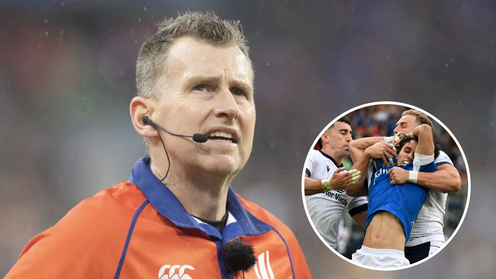 Nigel Owens calls for law change after Duhan van der Merwe and Ange Capuozzo incident