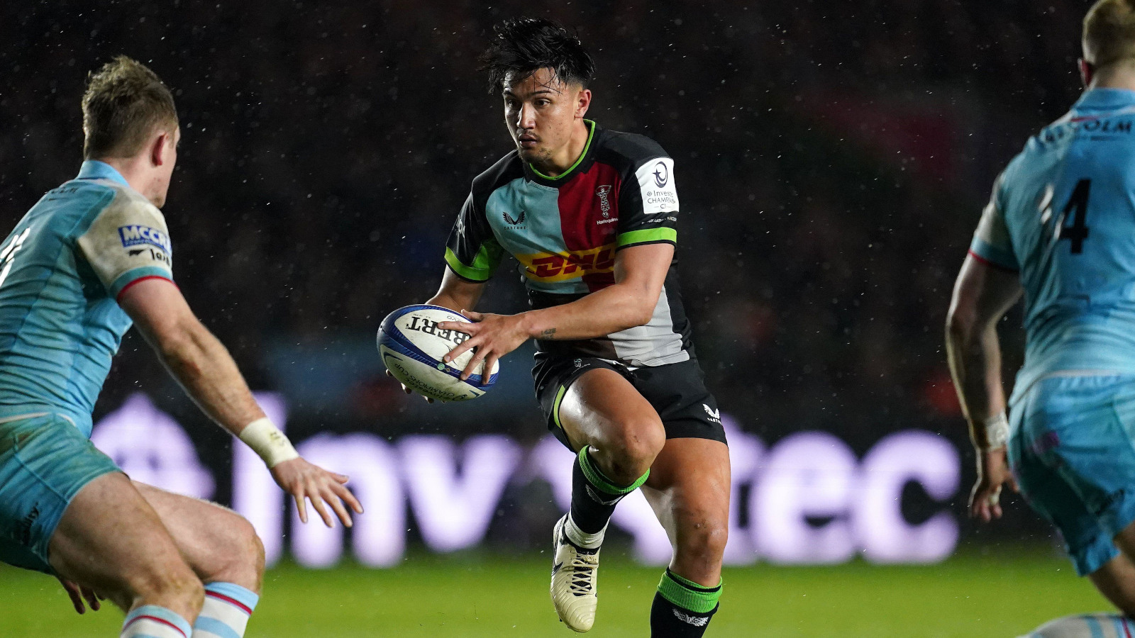 Marcus Smith for Harlequins against Glasgow Warriors.