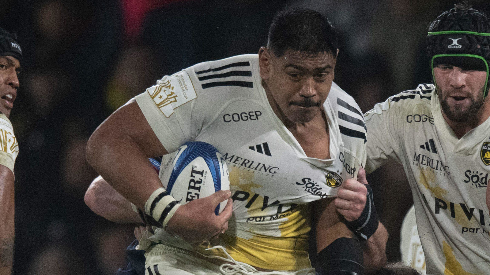 Will Skelton in action for La Rochelle in the Champions Cup.