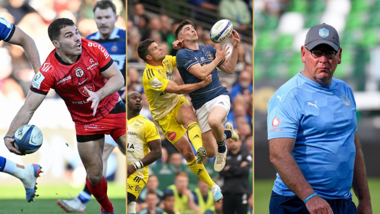 Split with Antoine Dupont (Toulouse), Leinster v La Rochelle and Bulls boss Jake White.