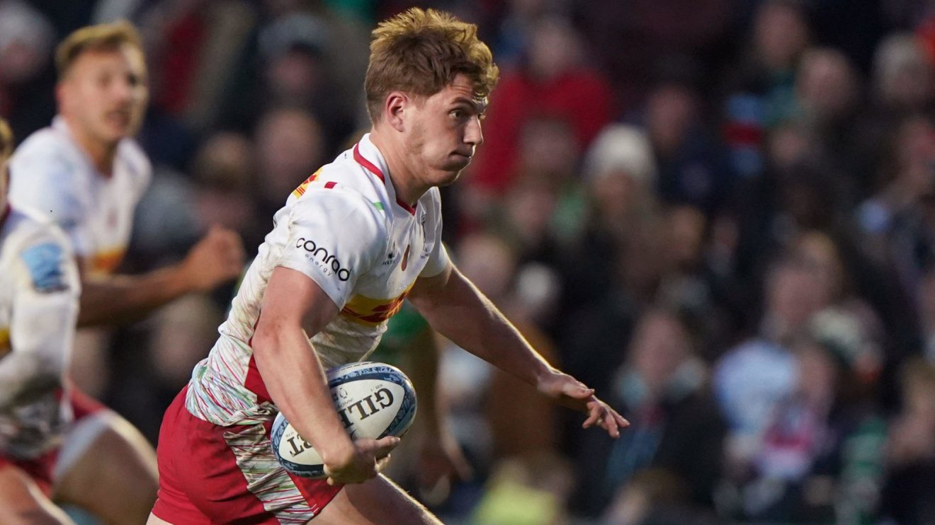 Will Porter in action for Harlequins in 2023/24.