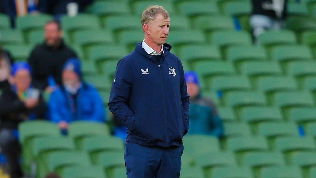 Leinster head coach Leo Cullen ahead of Champions Cup knockout game in 2024.