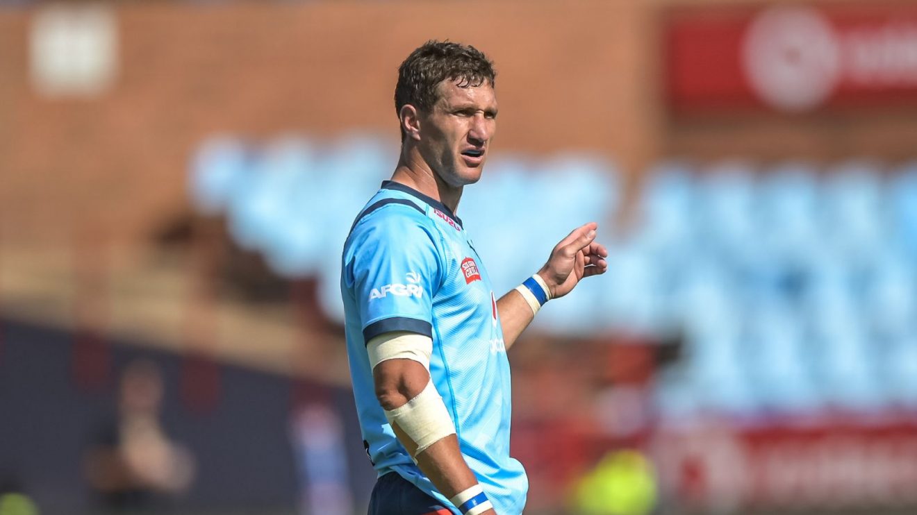 Johan Goosen of The Vodacom Bulls during the United Rugby Championship