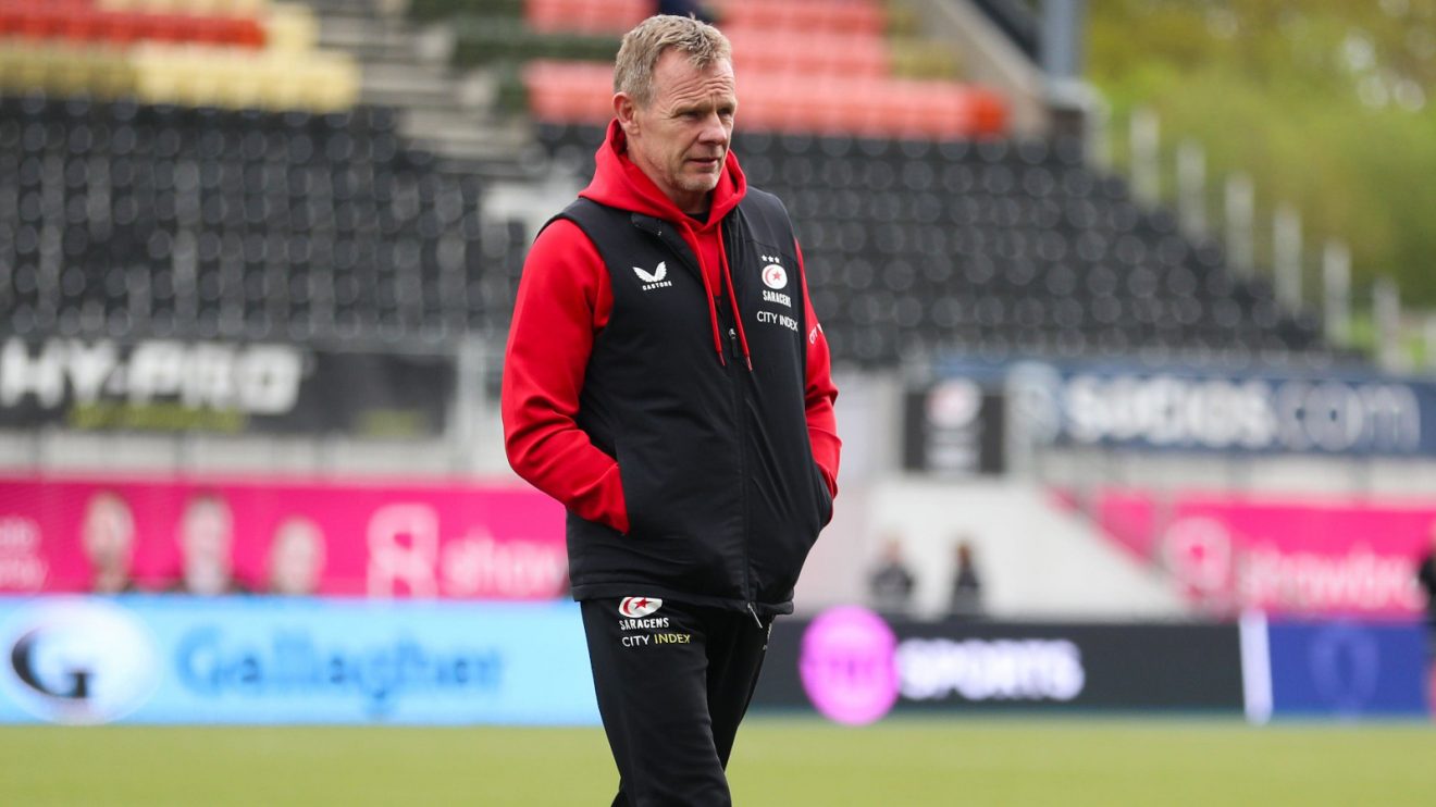 Saracens director of rugby Mark McCall.
