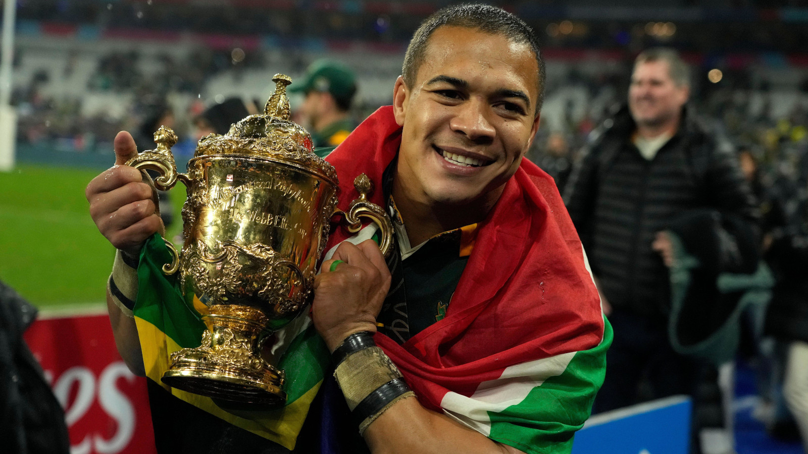 Cheslin Kolbe embracing Springboks pressure after World Cup double