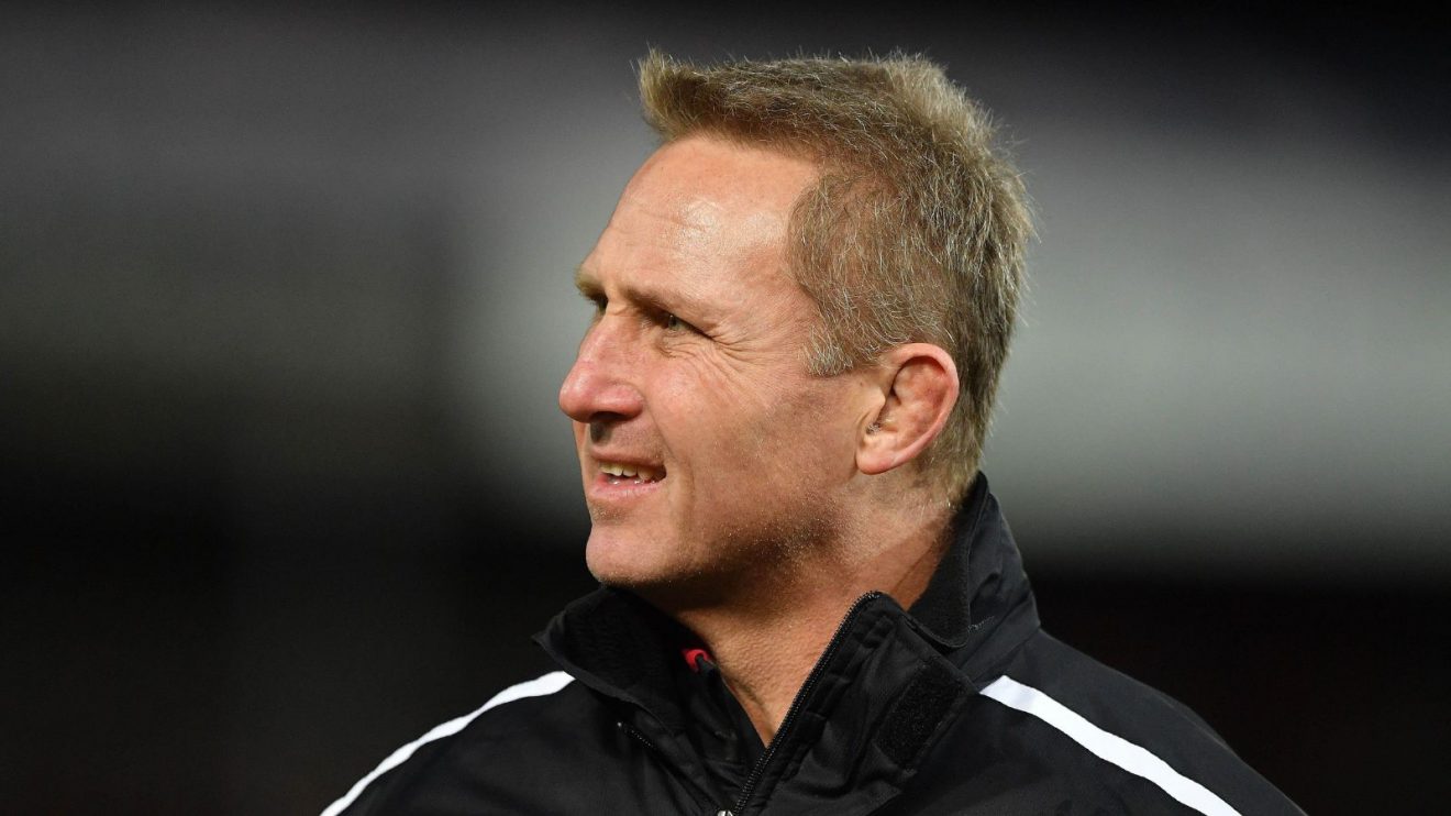 Former Gloucester head coach Johan Ackermann during the Heineken Champions Cup pool five match at Kingsholm Stadium.