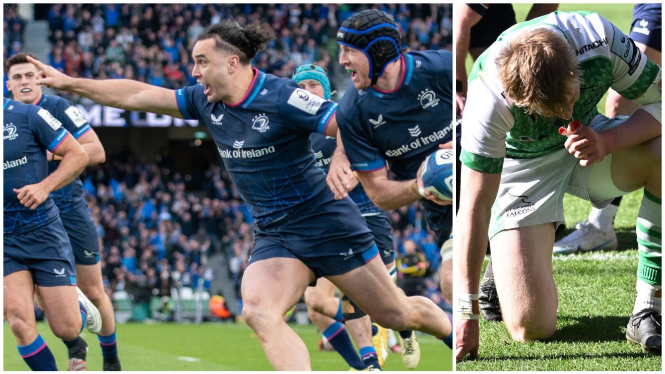 Leinster are flying high in terms of personnel while Newcastle Falcons struggle.