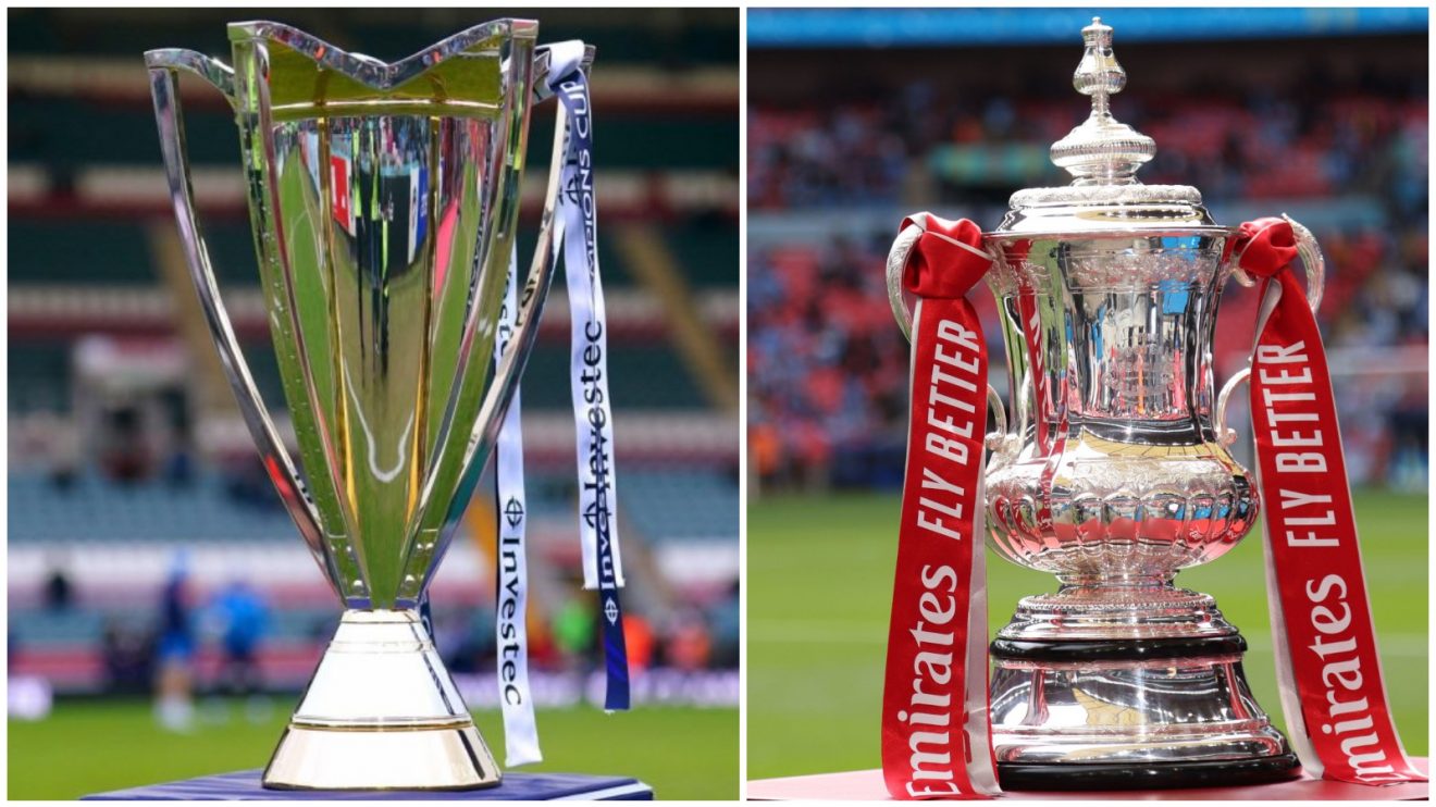 Champions Cup and FA Cup final fixture clash on Saturday, May 25.