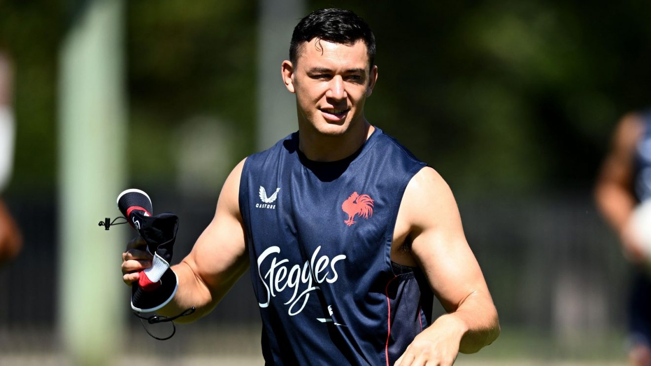 Joey Manu Sydney Roosters training 2023 - Alamy.jpg