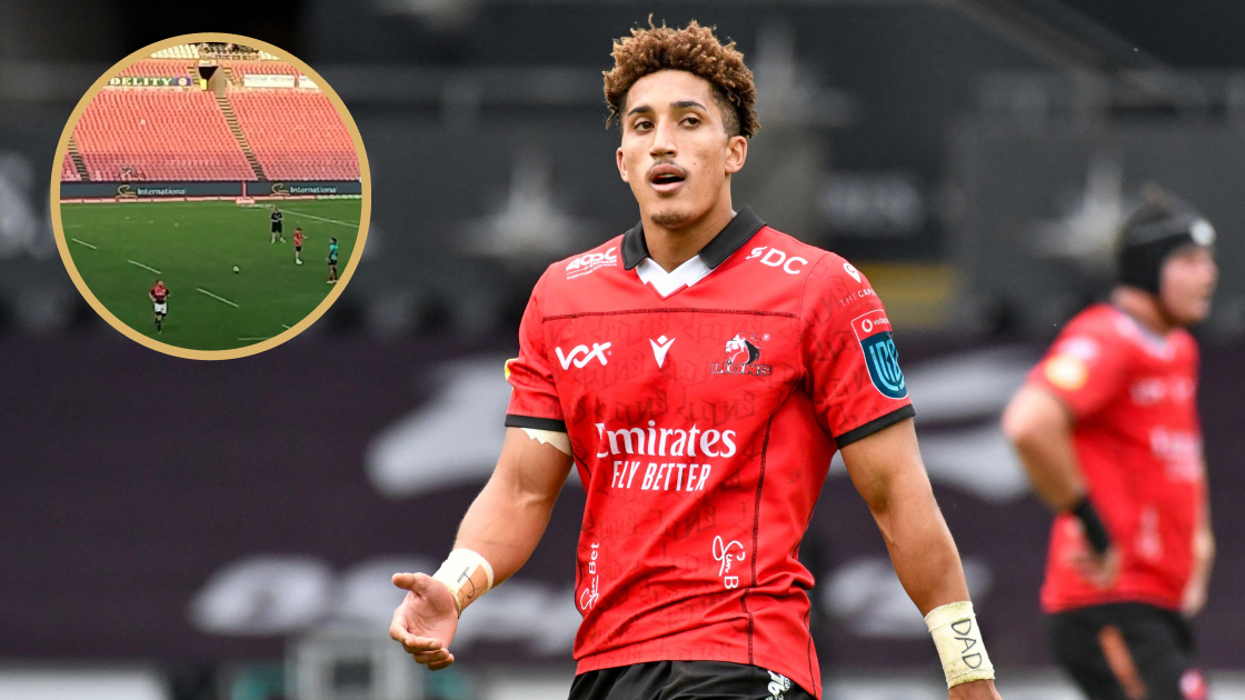 Jordan Hendrikse of Emirates Lions during the United Rugby Championship (URC).