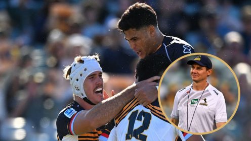 Stephen Larkham issues challenge to Brumbies after ending Hurricanes’ streak