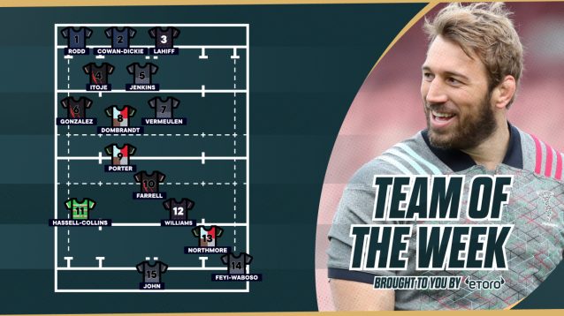 Premiership Team of the Week: Chris Robshaw rewards Exeter’s excellence and Saracens’ shrewdest signing