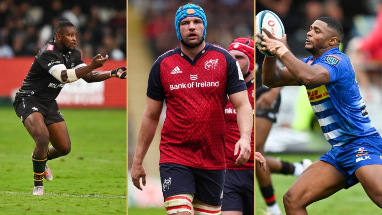 Split with Siya Masuku (Sharks), Tadhg Beirne (Munster) and Warrick Gelant (Stormers).