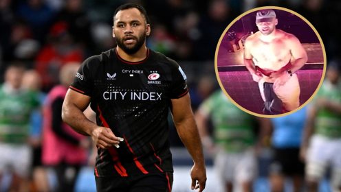 WATCH: Footage emerges of Billy Vunipola being tasered in Majorca nightclub