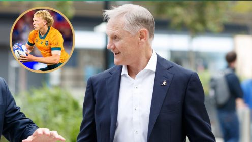 Joe Schmidt’s issues message to Wallabies playmaker after NRL negotiations revealed