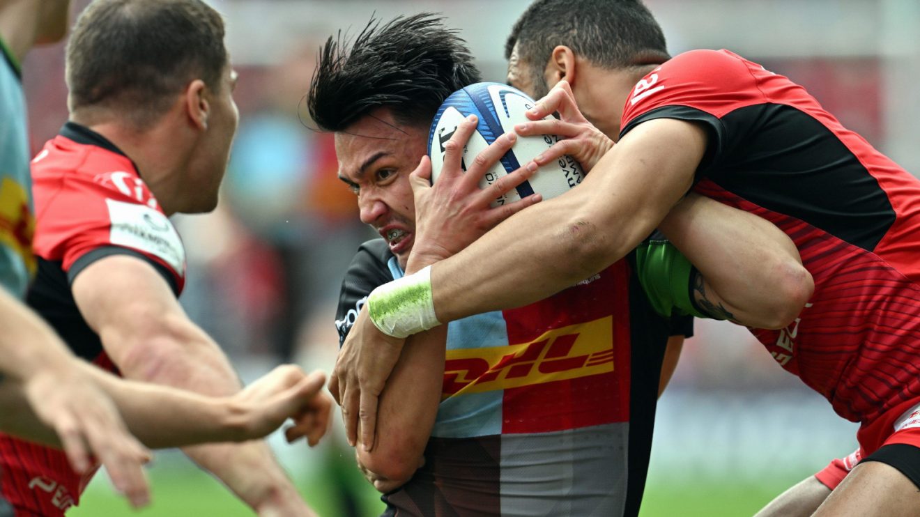 Marcus Smith for Harlequins against Toulouse.