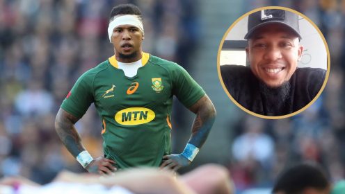 Disgraced Springbok Elton Jantjies claims he will be ‘back soon’ in cryptic video