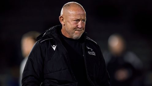 ‘Guns were everywhere’ – Steve Diamond on ‘single most extraordinary day’ in his rugby life, Worcester sadness and Newcastle Falcons’ future