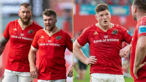 Munster without key Ireland duo for crunch URC clash against Edinburgh as club stalwart hits remarkable milestone