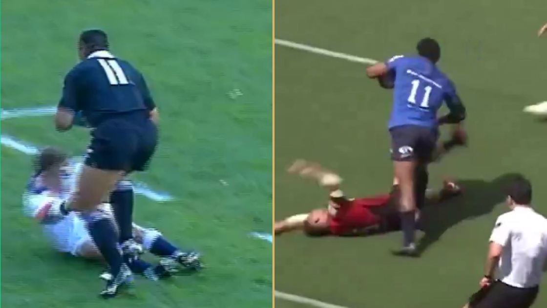Jonah Lomu and Marika Koroibete