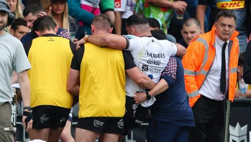 ‘Hopefully… it’s not as bad as it looks’ – England sweat over Ellis Genge’s fitness for All Blacks Tests
