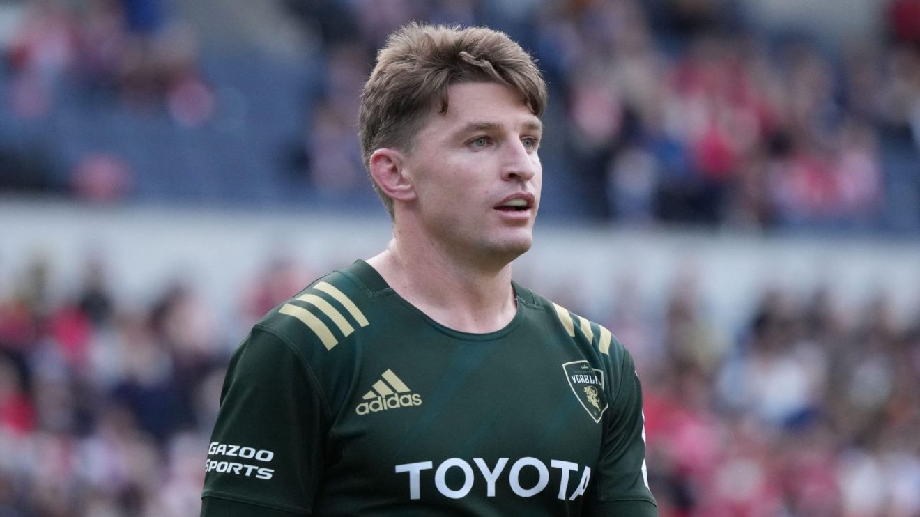Toyota Verblitz's Beauden Barrett during the Japan Rugby League One