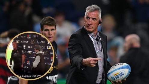 ‘Disgraceful’ – Under the cosh Crusaders boss lashes out at journo in foul-mouthed rant