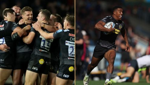 Henry Slade takes top prize at the Premiership Rugby Awards as England sensation rewarded