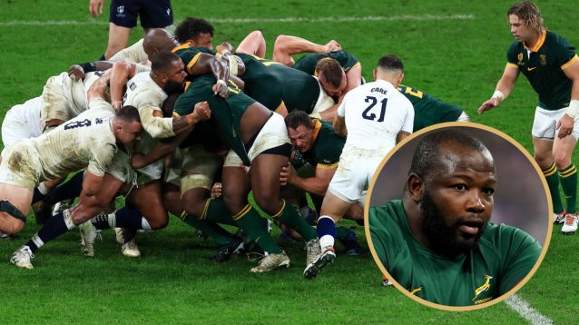 Springboks prop Ox Nche speaks out against scrum law with scathing remark to World Rugby