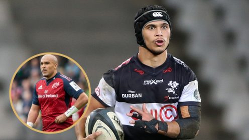 Munster’s Simon Zebo replacement overcame ‘visual impairment’ before earning Cheslin Kolbe comparisons