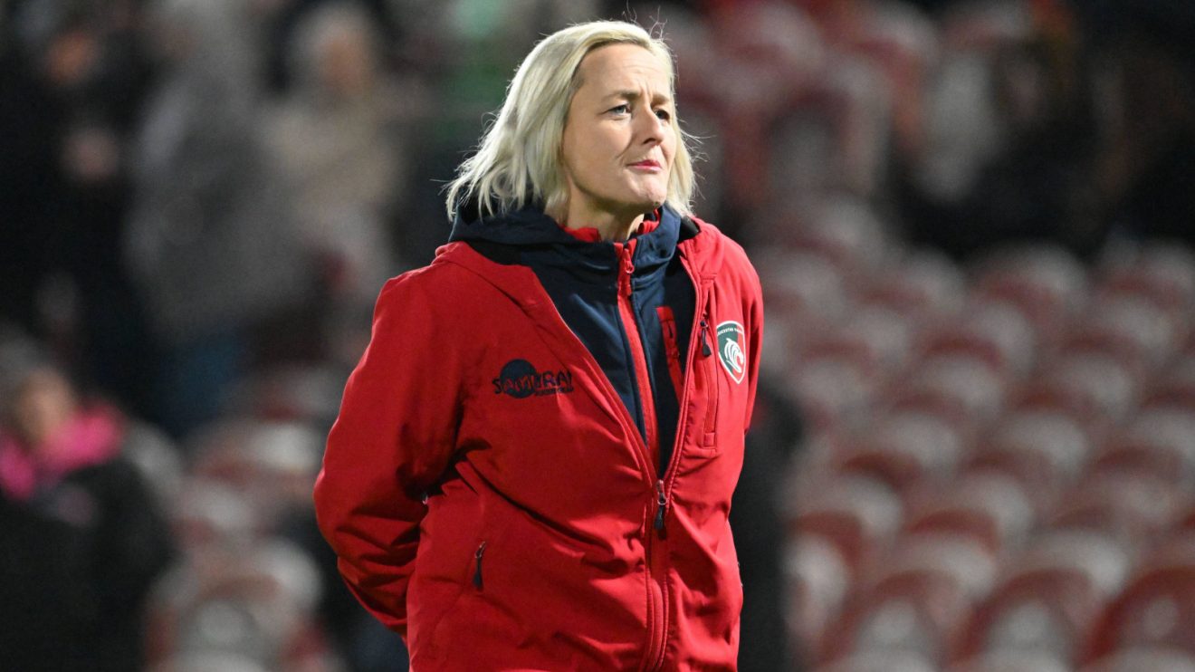 Leicester Tigers head of women's rugby Vicky Macqueen.