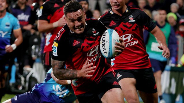 All Blacks star shines as Crusaders cruise past Moana Pasifika to keep Super Rugby Pacific play-off hopes alive