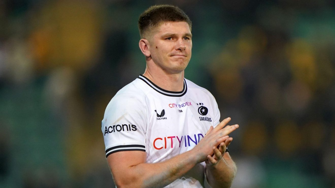 Owen Farrell Saracens v Northampton Premiership 2024 - Alamy.jpg
