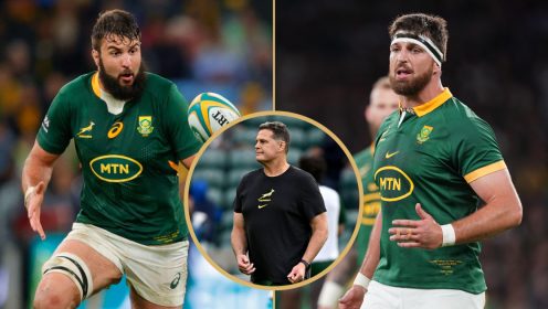 Springboks face a potential lock crisis ahead of Wales and Ireland Tests