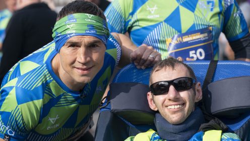 Kevin Sinfield pays tribute to ‘brave and inspiring’ Rob Burrow as codes unite after rugby league legend’s death