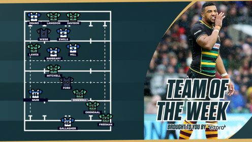 Premiership Team of the Week: Luther Burrell picks ‘fantastic’ George Ford at 10 alongside ‘world class’ scrum-half
