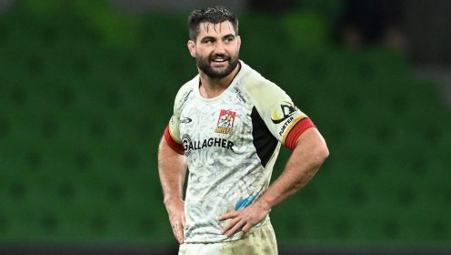 All Black’s red card escape for ‘flying headbutt’ splits opinion among Super Rugby Pacific coaches