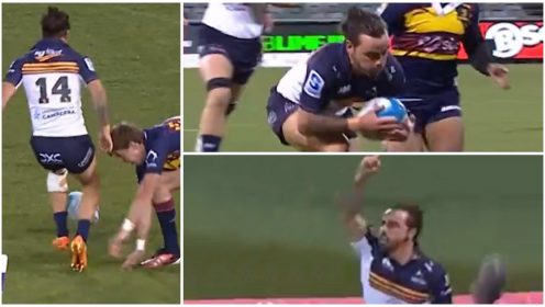 SUBLIME piece of skill from Brumbies flyer helps them to victory over Highlanders
