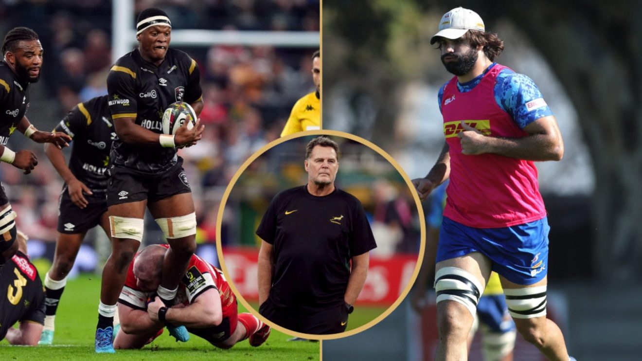 Split with Phepsi Buthelezi, Ruben van Heerden and Rassie Erasmus.