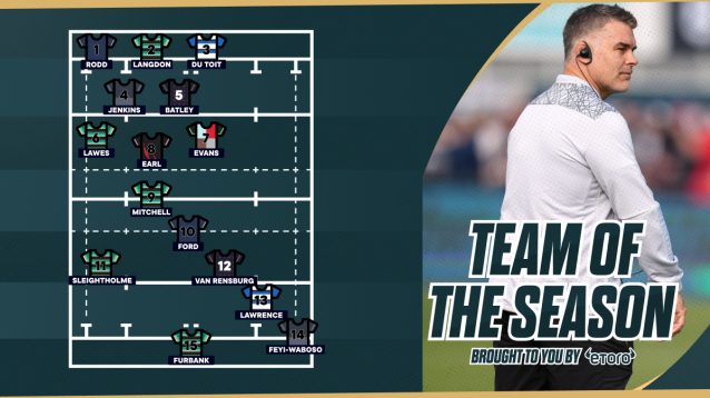 Premiership Team of the Season: Nick Easter singles out ‘world class’ Courtney Lawes as five Northampton Saints selected